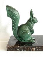 Art Deco Eekhoorn - Presse-papier - Bronsgroen kleurig