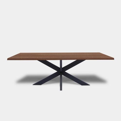 Tafel Boomstam eikenhout - Matrix - Cinnamon, Huis en Inrichting, Tafels | Eettafels