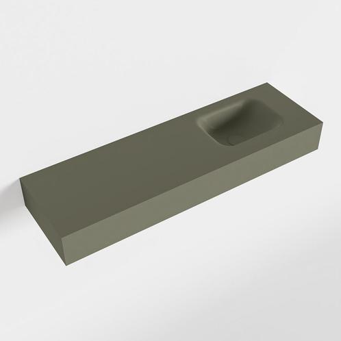 MONDIAZ LEX Army vrijhangende solid surface wastafel 100cm., Doe-het-zelf en Verbouw, Sanitair, Overige typen, Nieuw, Ophalen of Verzenden