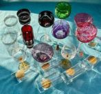 Drinkset (18) - Glas-in-lood, Kristal - Verzameling Romeinse