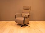 Bentley duo motor in Taupe leder met hoge Showroomkorting, Huis en Inrichting, Fauteuils, Verzenden, Minder dan 75 cm, Nieuw, Leer