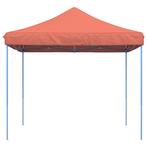 Partytent inklapbaar pop-up 292x292x315 cm terracotta, Verzenden, Nieuw, 2 meter of meer, Partytent