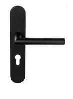 D4E DEURKRUK OP SCHILD 45X245 RVS ZWART PC55 L90-19MM L/R, Doe-het-zelf en Verbouw, Verzenden, Nieuw