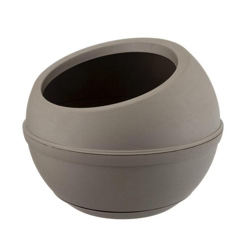 Bama Sfera Bloempot 23L 40.5x32 cm Taupe (Overige), Huis en Inrichting, Overige Huis en Inrichting, Nieuw, Verzenden