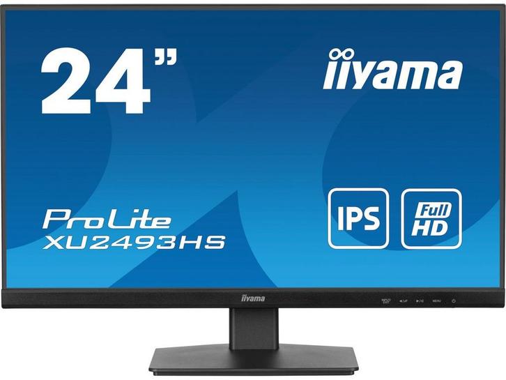 Iiyama ProLite XUB2493HS - 24 Full HD IPS Monitor - In, Huis en Inrichting, Woonaccessoires | Overige, Zo goed als nieuw, Verzenden