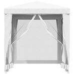 Partytent met 4 mesh zijwanden 2x2 m wit (Partytenten), Verzenden, Nieuw, 2 meter of meer, Partytent