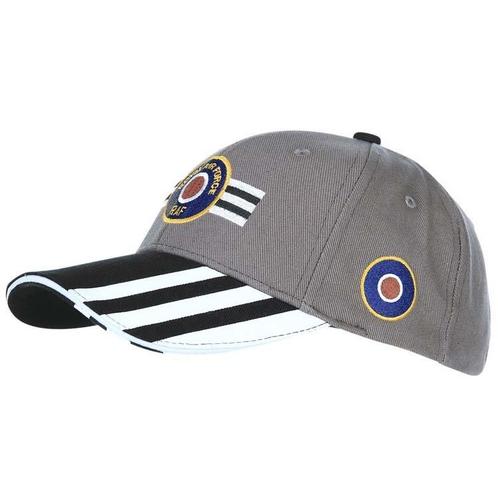 Baseballcap Royal Air Force - RAF - Invasion Stripes Grijs N, Kleding | Heren, Hoeden en Petten, Nieuw, Ophalen of Verzenden