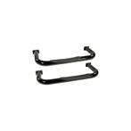 Rugged Ridge 3in Round Tube Side Steps Black 76-83 CJ5 -, Ophalen of Verzenden, Nieuw