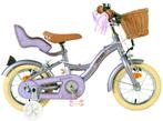 Volare Blossom Kinderfiets - Meisjes - 12 inch - Paars -, Verzenden, Nieuw, 14 inch of minder