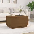 vidaXL Salontafel 60x50x35 cm massief grenenhout honingbruin, 50 tot 100 cm, Verzenden, Nieuw, 50 tot 100 cm