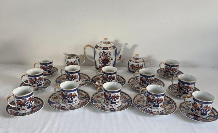 Imari - Theekopjesset voor 12 personen (29) - Porselein, Antiek en Kunst, Antiek | Overige Antiek