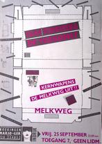 Poster voor een evenement in uitgaansgelegenheid De Melkw..., Verzamelen, Verzenden, Nieuw, Overige onderwerpen, Met lijst