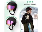 GOOFF Speed skihelm 3-in-1 met oorstukken en olievizier &, Verzenden, Zo goed als nieuw