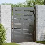 vidaXL Tuinpoort, Tuindeur 105x75 cm Cortenstaal Vierkant, Verzenden, Nieuw