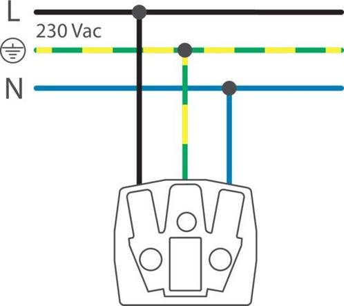 Buiten Ip55 Drievoudige Stopcontact Tuinpost Met Grondpen -, Doe-het-zelf en Verbouw, Elektra en Kabels, Overige typen, Nieuw