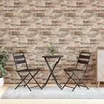 vidaXL 10 st Wandpanelen 3D meerkleurige baksteen EPS, Verzenden, Nieuw