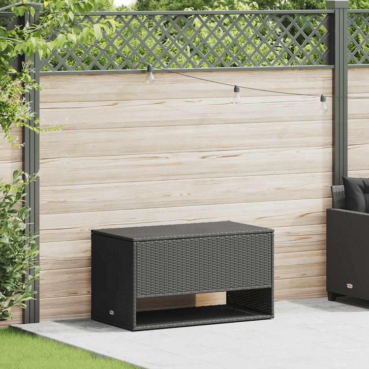 vidaXL Opbergbox voor buiten 100x55x55,5 cm poly rattan, Tuin en Terras, Overige Tuin en Terras, Nieuw, Verzenden