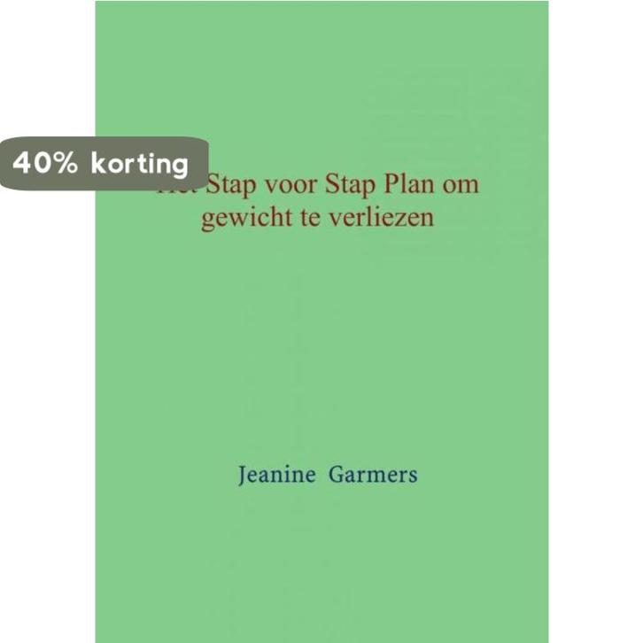Het Stap voor Stap plan om gewicht te verliezen, Boeken, Wetenschap, Zo goed als nieuw, Verzenden