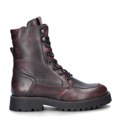 Nelson veterboots voor dames in het Rood, Kleding | Dames, Schoenen, Lage of Enkellaarzen, Rood, Nieuw, Verzenden
