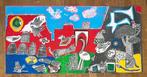Corneille (1922-2010) - Le mur décole, Antiek en Kunst