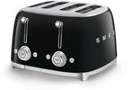 Smeg TSF03BLEU broodrooster zwart, Witgoed en Apparatuur, Broodroosters, Verzenden, Nieuw