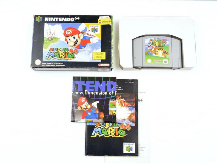 Super Mario 64 [Nintendo 64], Spelcomputers en Games, Games | Nintendo 64, Zo goed als nieuw, Ophalen of Verzenden