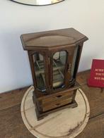 Sieradendoos - Hout - Sieradendoos gemaakt van ebbenhout., Antiek en Kunst, Curiosa en Brocante