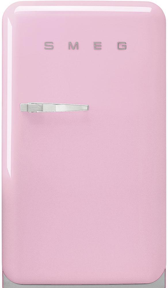 Smeg FAB10HRPK5 roze koelkast - rechtsdraaiend, Witgoed en Apparatuur, Koelkasten en IJskasten, 75 tot 100 liter, Energieklasse A of zuiniger