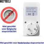 Membeli Tijdschakelaar voor Binnen - Schakelklok Stopcontact, Doe-het-zelf en Verbouw, Elektra en Kabels, Ophalen of Verzenden