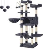 Krassende post xxl krassenpost 164 cm rookgrijs, Dieren en Toebehoren, Katten-accessoires, Ophalen of Verzenden, Nieuw