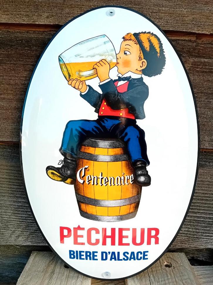 Centenaire Pecheur biere d'alsace, Verzamelen, Merken en Reclamevoorwerpen, Verzenden