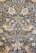 300x280cm! Stof William Morris Strawberry Thief -