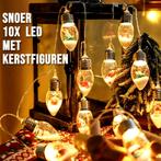 LED Kerstverlichting Slinger - 10 Kerstfiguren - 150 cm, Diversen, Verzenden, Nieuw