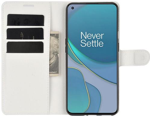 ProGuard OnePlus 9 Wallet Flip Case Wit, Telecommunicatie, Mobiele telefoons | Hoesjes en Frontjes | Overige merken, Nieuw, Verzenden