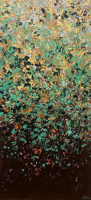 Mara J XXL - Gilded Drift, Antiek en Kunst, Kunst | Schilderijen | Modern
