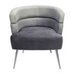 *WOONWINKEL* Kare Design Sandwich Fluwelen Design Fauteuil G, Huis en Inrichting, Fauteuils, Verzenden, Nieuw, Stof