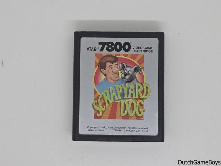 Atari 7800 - Scrapyard Dog, Spelcomputers en Games, Games | Atari, Gebruikt, Verzenden