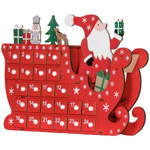 TRUUSK Adventskalender Om Te Vullen 24 Lades Vakken Kerstkal, Diversen, Kerst, Nieuw, Verzenden