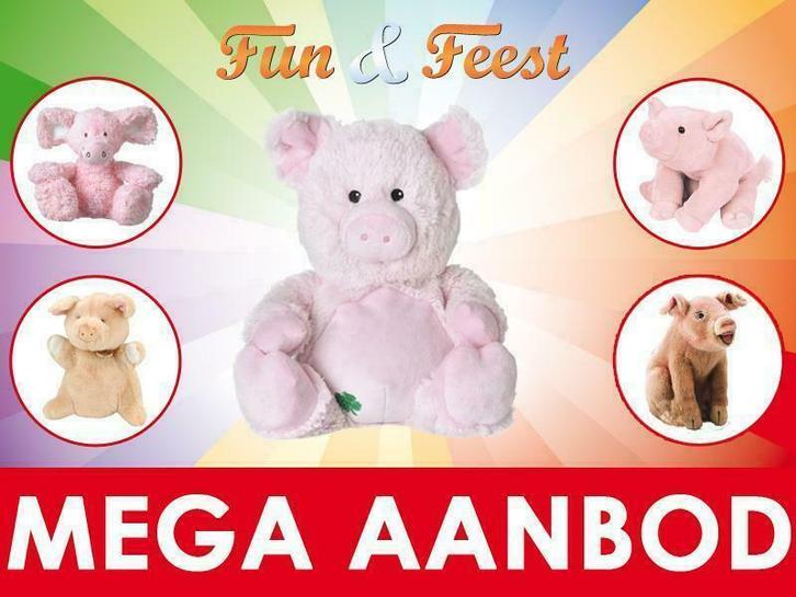 Knuffel Varkens - Leuke knuffel Pluche varken, Kinderen en Baby's, Speelgoed | Knuffels en Pluche, Overige typen, Nieuw, Ophalen of Verzenden