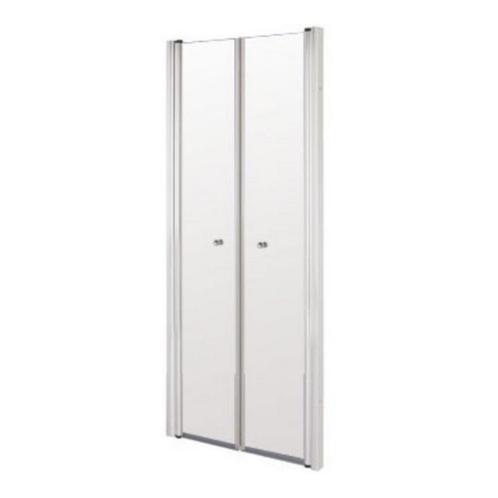 Nisdeur Pendeldeur Plieger Royal 6mm Glas 90x185cm Chroom, Doe-het-zelf en Verbouw, Sanitair, Douche, Nieuw, Chroom, Ophalen of Verzenden
