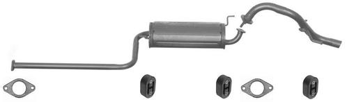 Complete uitlaat Einddemper + Middendemper Hyundai, Auto-onderdelen, Uitlaatsystemen, Nieuw, Verzenden