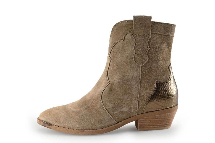 Manfield cowboy laarzen in maat 38 Beige | 25% korting, Kleding | Dames, Schoenen, Beige, Zo goed als nieuw, Verzenden