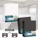 Textielpakket Camper lengtebedden met midden matras - 2, Huis en Inrichting, Slaapkamer | Beddengoed, Verzenden, Nieuw, Wit