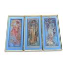 Alphonse Mucha - Wandspiegel (3)- De vier jaargetijden -