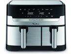 Moulinex Dual Easy Fry & Grill YY5233FB - Airfryer - 8 L -, Verzenden, Zo goed als nieuw