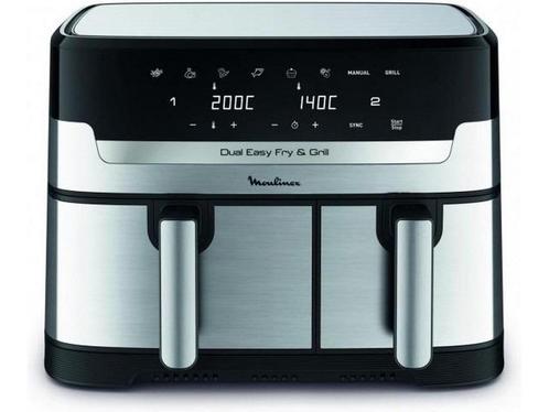 Moulinex Dual Easy Fry & Grill YY5233FB - Airfryer - 8 L -, Huis en Inrichting, Woonaccessoires | Overige, Zo goed als nieuw, Verzenden