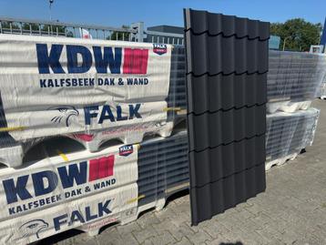Dakpanplaten Zwart uit Voorraad €11,14m2 / Sandwichpanelen beschikbaar voor biedingen