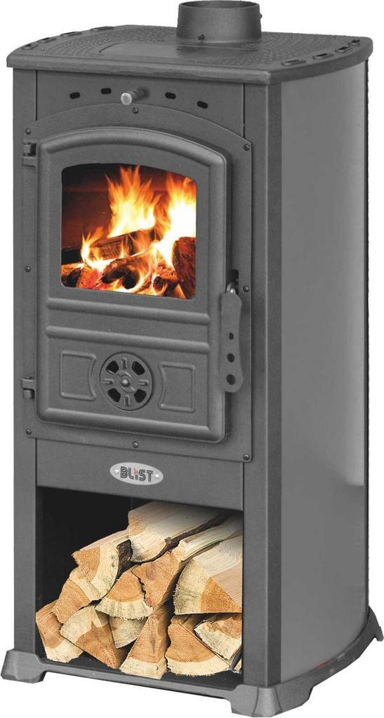 Modena Houtkachel | Gietijzer | OP=OP!, Doe-het-zelf en Verbouw, Verwarming en Radiatoren, 800 watt of meer, Hoog rendement (Hr)