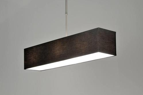 Rietveld Hanglampen - Zwart - Stof, Huis en Inrichting, Lampen | Hanglampen, Verzenden