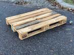Gebruikte Europallet, Pallets, Euro, 120x80, hout, Houten,, Doe-het-zelf en Verbouw, Kratten en Dozen, Ophalen, Gebruikt, 100 cm of meer